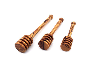 6" Olive Wood Honey Spoon