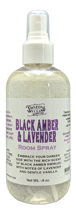 Black Amber & Lavender Room Spray