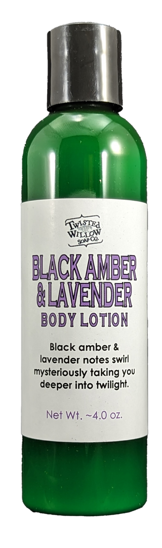 Black Amber & Lavender Lotion