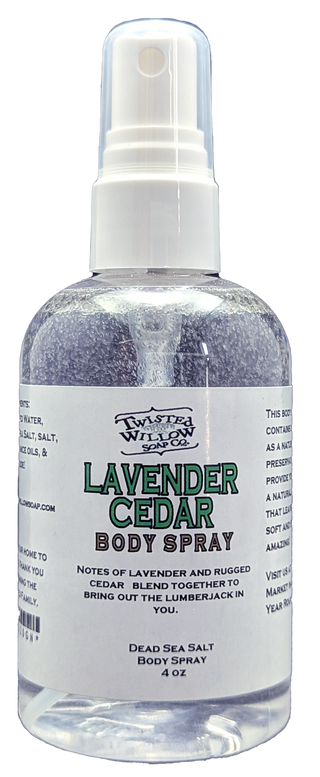 Lavender Cedar Body Spray