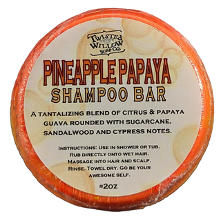 Pineapple Papaya Shampoo Bar