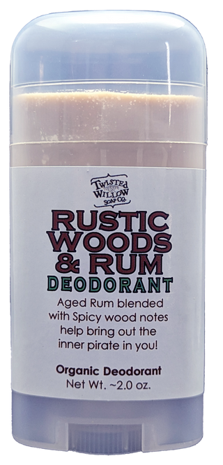 Rustic Woods & Rum Deodorant