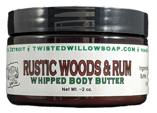 Rustic Woods & Rum Whipped Body Butter