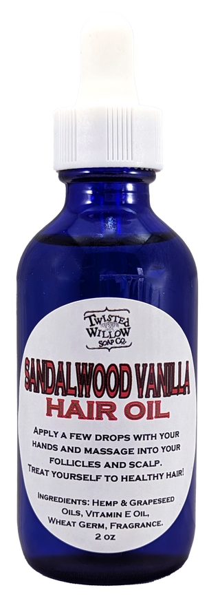 Sandalwood Vanilla Hair Oil