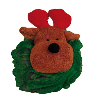 Bath Pouf - Reindeer