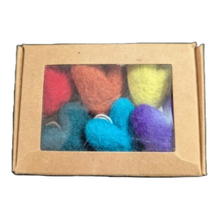 Felted Hearts - Pride Collection