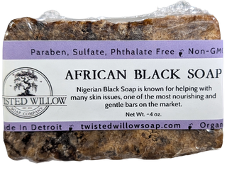 African Black Soap Bar