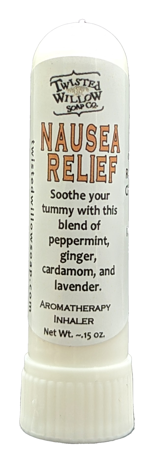 Nausea Relief Inhaler – Twisted Willow Soap Company