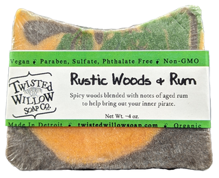 Rustic Woods & Rum Bar Soap