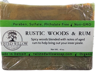 Rustic Woods & Rum Bar Soap