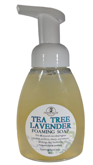 lavender and tea tree soap Tea Tree & Lavender Foaming Soap – Twisted Willow Soap Company